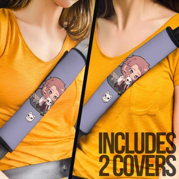 demon slayer anime seat belt covers anime car accessories sabito 4mzxu