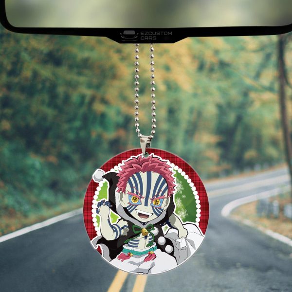 demon slayer car accessories anime car ornament akaza christmas 0zda6
