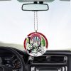 Demon Slayer Car Accessories Anime Car Ornament Akaza Christmas