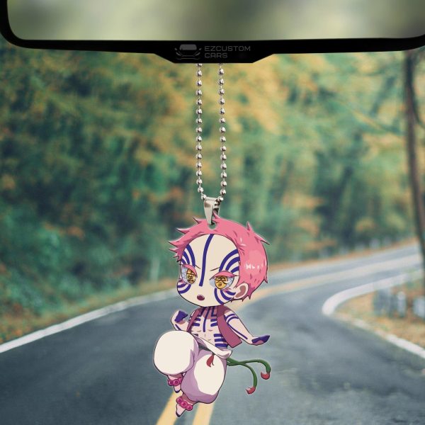 demon slayer car accessories anime car ornament akaza ouo8k