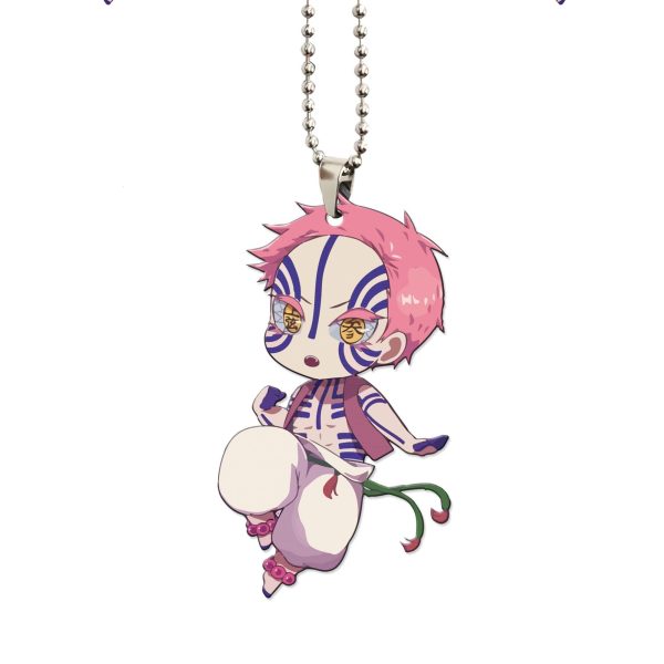demon slayer car accessories anime car ornament akaza x9na2
