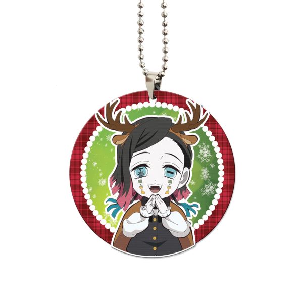 demon slayer car accessories anime car ornament enmu christmas edtuf