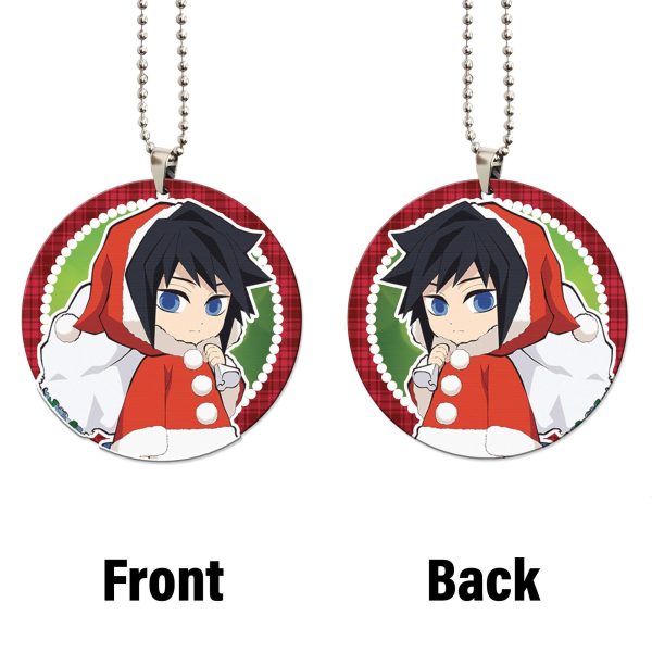 demon slayer car accessories anime car ornament giyu tomioka christmas fofbr
