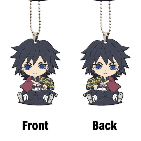 Demon Slayer Car Accessories Anime Car Ornament Giyu Tomioka
