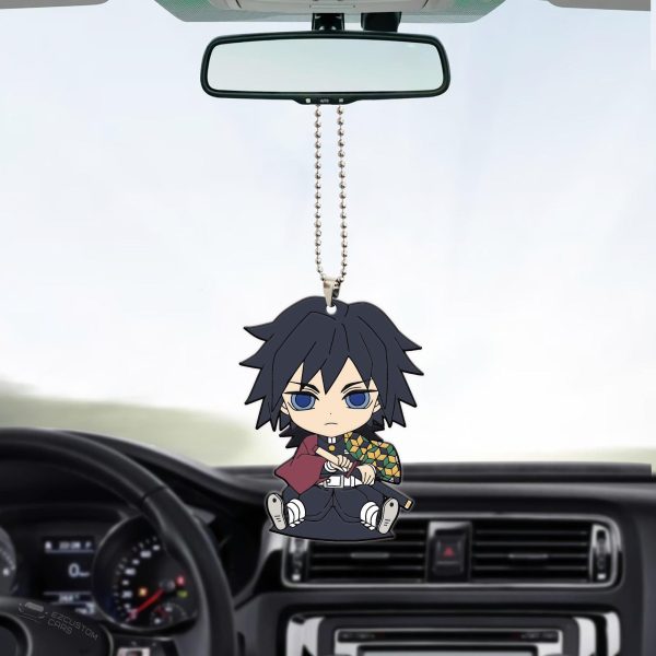 Demon Slayer Car Accessories Anime Car Ornament Giyu Tomioka Demon Slayer Car Accessories Anime Car Ornament Giyu Tomioka