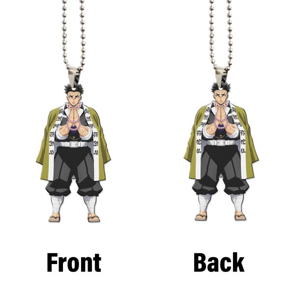 Demon Slayer Car Accessories Anime Car Ornament Gyomei Himejima