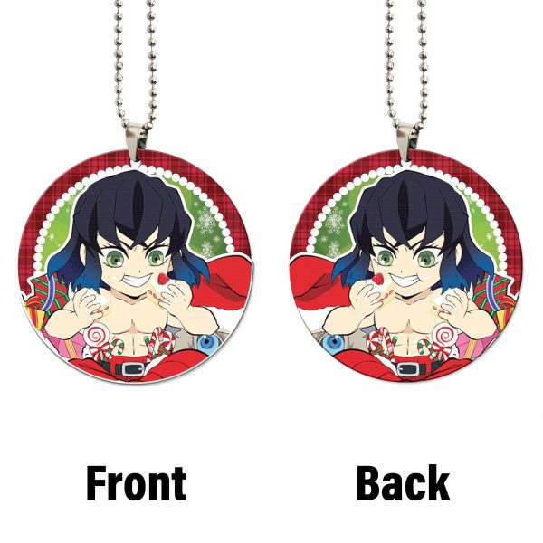 demon slayer car accessories anime car ornament hashibira christmas vfeet