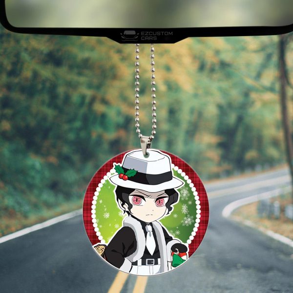 demon slayer car accessories anime car ornament muzan kibutsuji christmas uxt0b