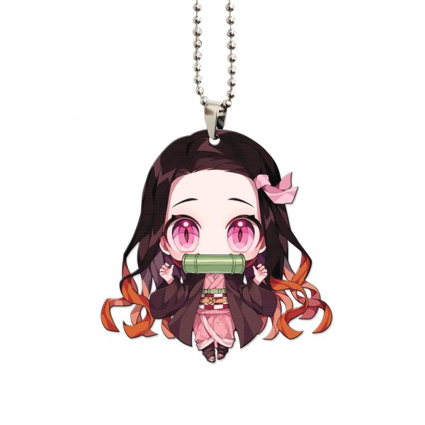 demon slayer car accessories anime car ornament nezuko ejpjc