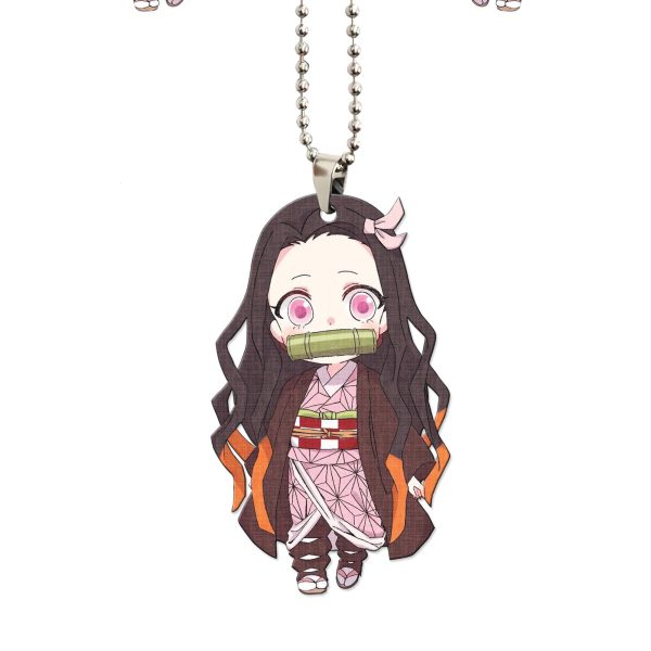 demon slayer car accessories anime car ornament nezuko kamado 6trt3
