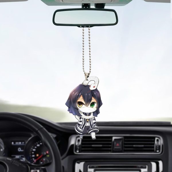 Demon Slayer Car Accessories Anime Car Ornament Obanai Demon Slayer Car Accessories Anime Car Ornament Obanai