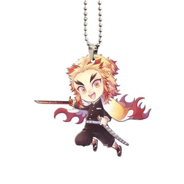 demon slayer car accessories anime car ornament rengoku hlsmy