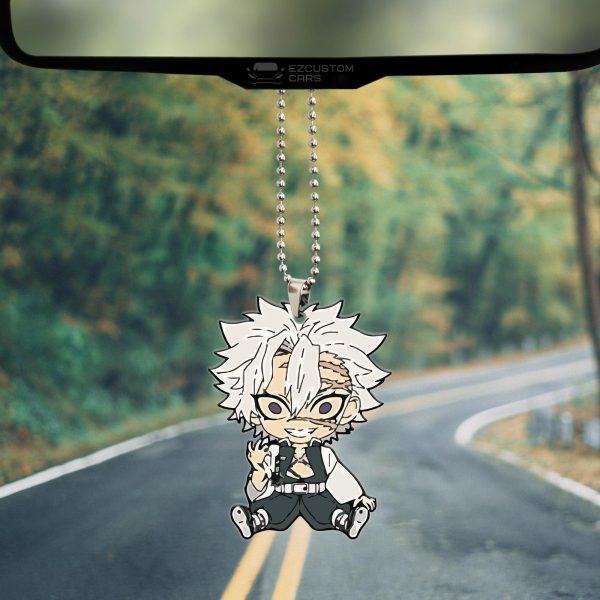 demon slayer car accessories anime car ornament sanemi shinazugawa bwzwp