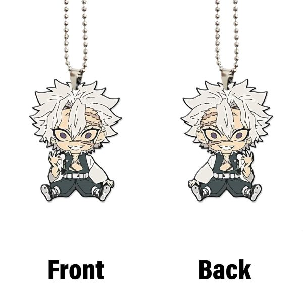 demon slayer car accessories anime car ornament sanemi shinazugawa fwjoz