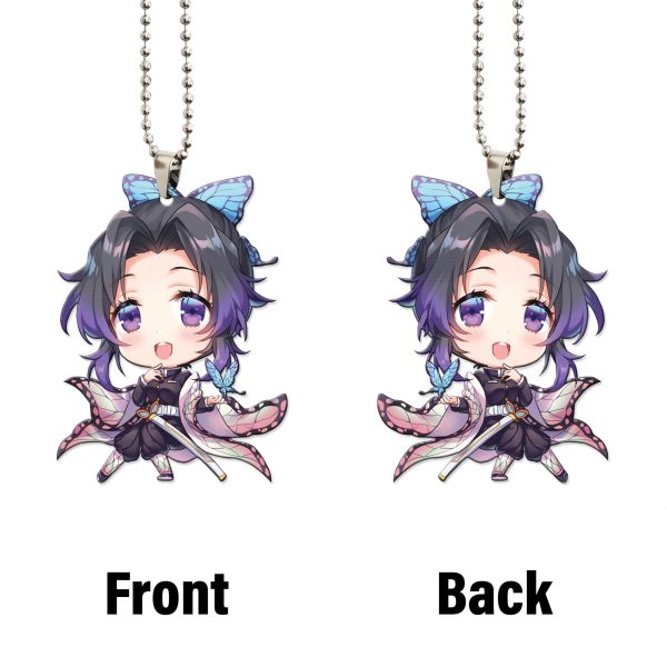 demon slayer car accessories anime car ornament shinobu kocho lxogg