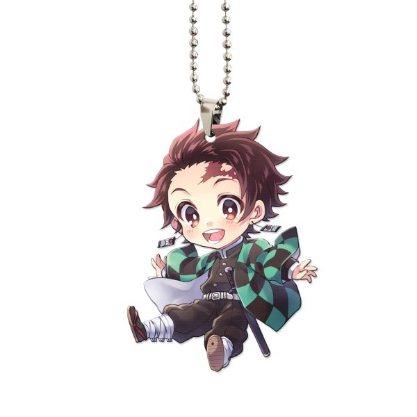 demon slayer car accessories anime car ornament tanjiro kamado hpr6s