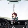 Demon Slayer Car Accessories Anime Car Ornament Tanjiro Kamado