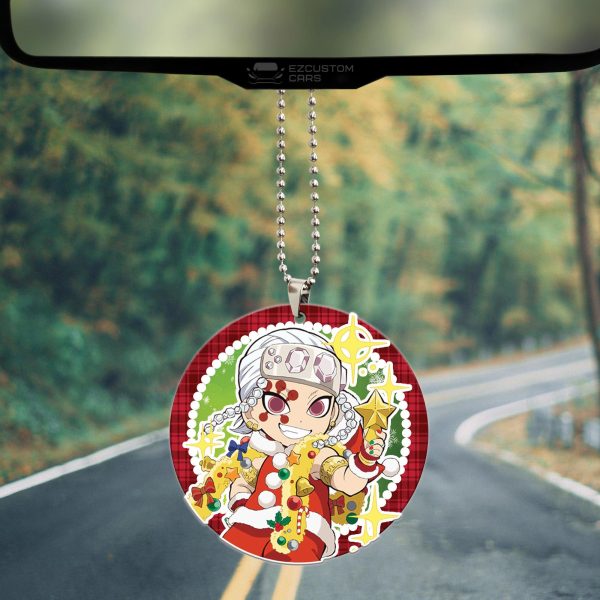 demon slayer car accessories anime car ornament tengen uzui christmas jhp92