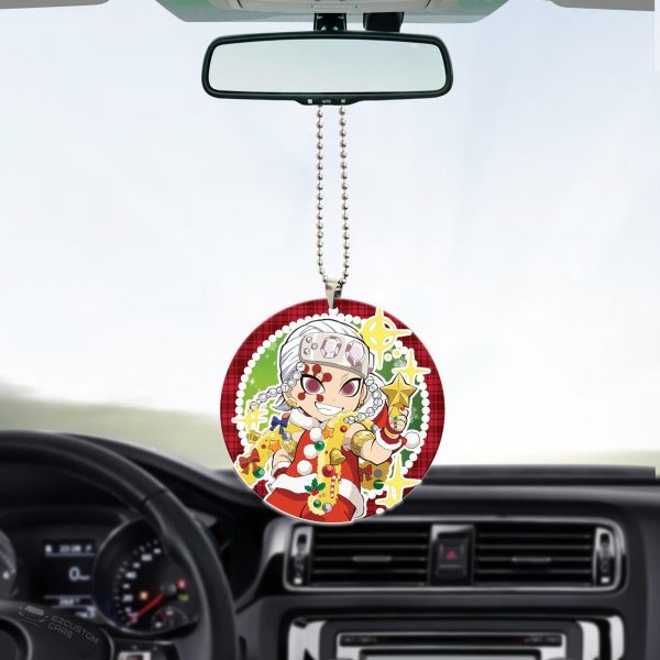 Demon Slayer Car Accessories Anime Car Ornament Tengen Uzui