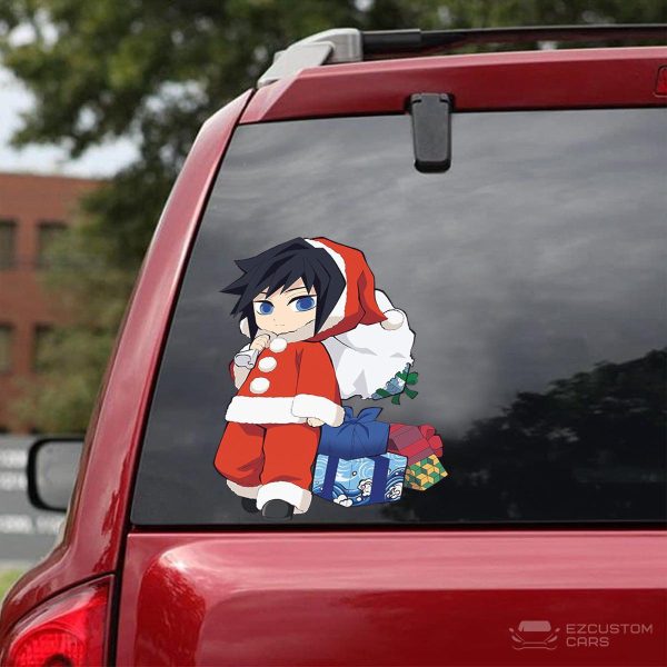 Demon Slayer Car Accessories Anime Car Sticker Giyu Tomioka Christmas