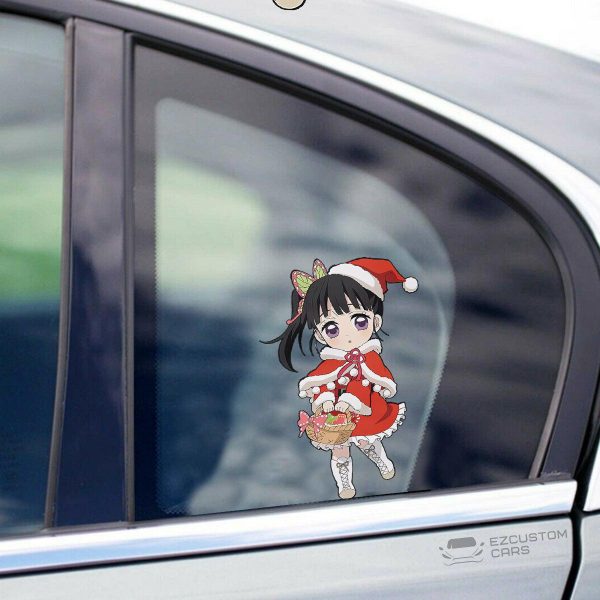 Demon Slayer Car Accessories Anime Car Sticker Kanao Tsuyuri Christmas