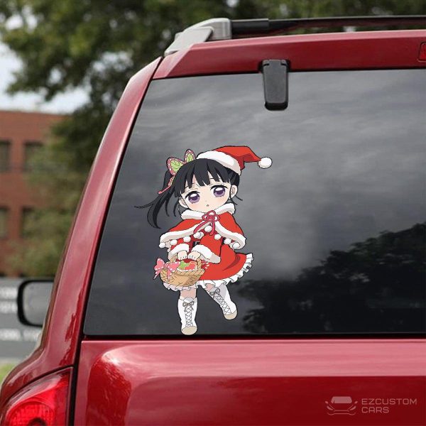 demon slayer car accessories anime car sticker kanao tsuyuri christmas nkcsd