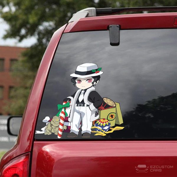 demon slayer car accessories anime car sticker muzan kibutsuji christmas 5nqc0