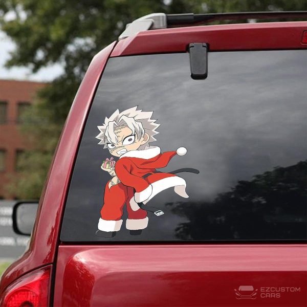 demon slayer car accessories anime car sticker sanemi shinazugawa christmas om7zw