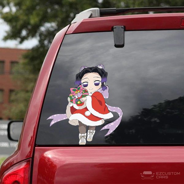 demon slayer car accessories anime car sticker shinobu kocho christmas ww2gn