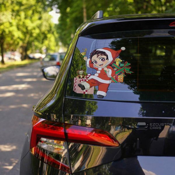 Demon Slayer Car Accessories Anime Car Sticker Tanjiro Kamado Christmas