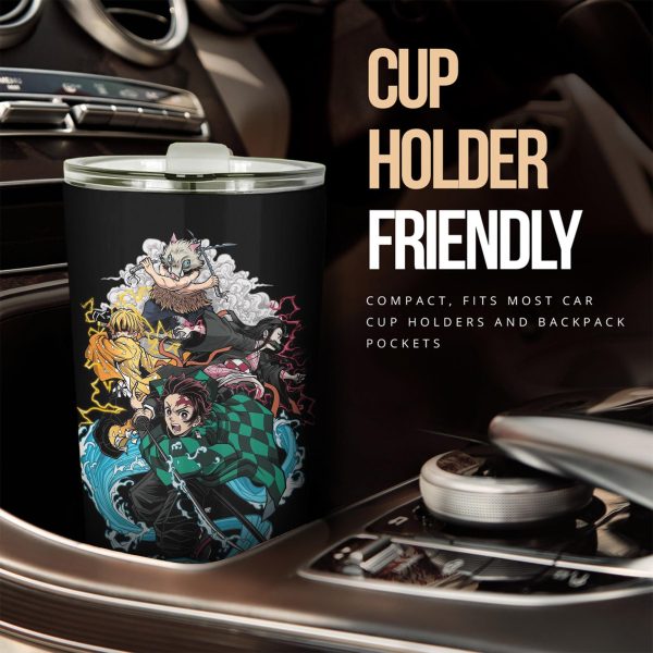 demon slayer car accessories anime car tumblers cup demon slayers x hashira 6tblm