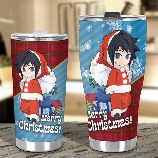 demon slayer car accessories anime car tumblers cup giyu tomioka christmas w1x30