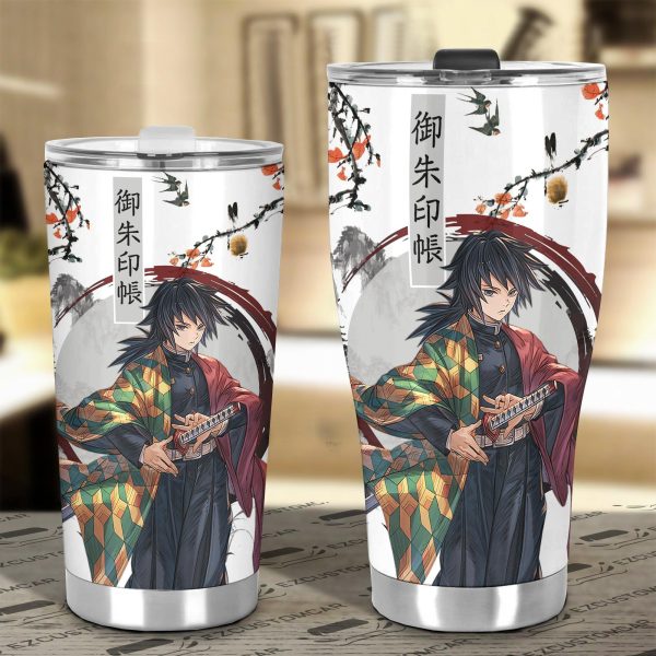demon slayer car accessories anime car tumblers cup giyuu japanese style nbznw