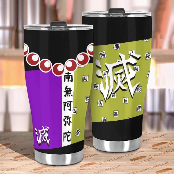 demon slayer car accessories anime car tumblers cup gyomei himejima n1h2d
