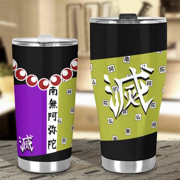 demon slayer car accessories anime car tumblers cup gyomei himejima r0tj4