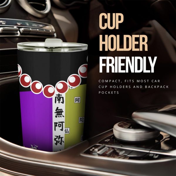 demon slayer car accessories anime car tumblers cup gyomei himejima w22rj