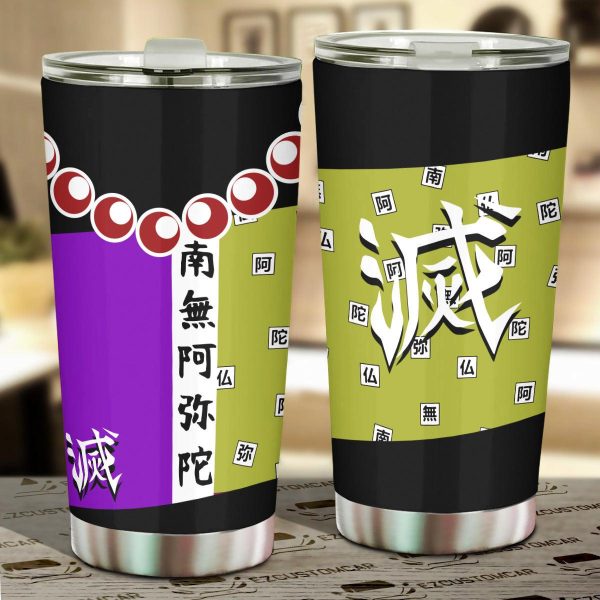 Gyomei Himejima Car Tumbler Cup Demon Slayer Anime Car Accessories