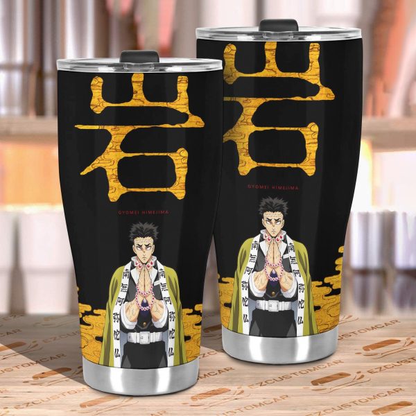 demon slayer car accessories anime car tumblers cup gyomei himejima x symbol mg3db