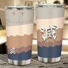 Demon Slayer Car Accessories Anime Car Tumblers Cup Inosuke Hashibira