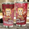 Demon Slayer Car Accessories Anime Car Tumblers Cup Kyojuro Rengoku Christmas