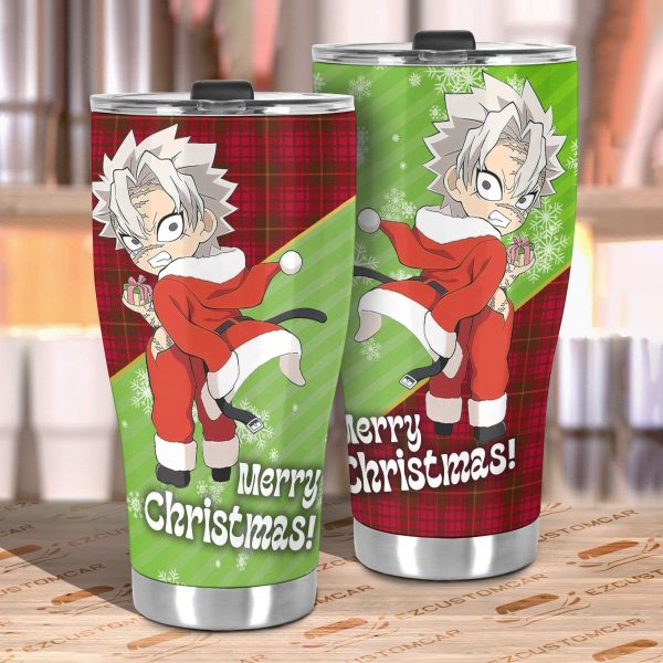 demon slayer car accessories anime car tumblers cup sanemi shinazugawa christmas aasdd