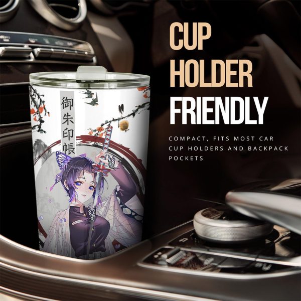 demon slayer car accessories anime car tumblers cup shinobu japanese style lathw