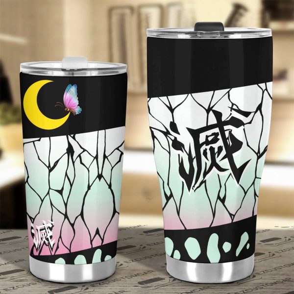 demon slayer car accessories anime car tumblers cup shinobu kocho 9x0o5