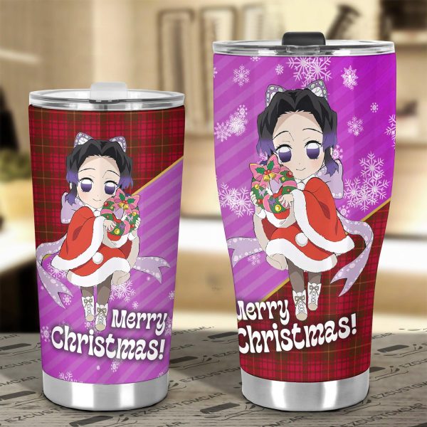 demon slayer car accessories anime car tumblers cup shinobu kocho christmas aus5n