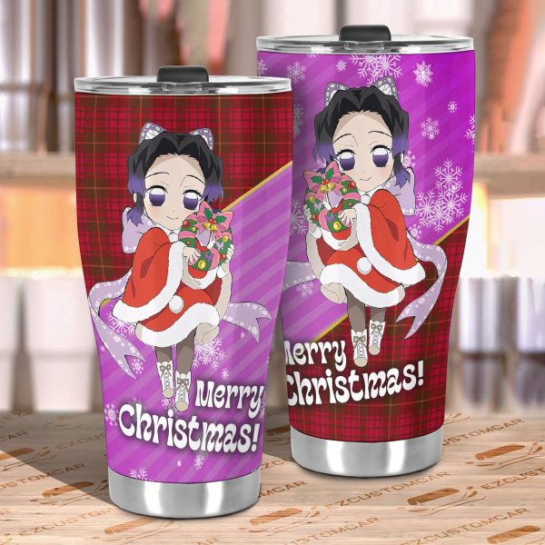 demon slayer car accessories anime car tumblers cup shinobu kocho christmas gyooj