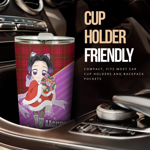 Demon Slayer Car Accessories Anime Car Tumblers Cup Shinobu Kocho Christmas