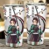 Demon Slayer Car Accessories Anime Car Tumblers Cup Tanjiro Japanese Style