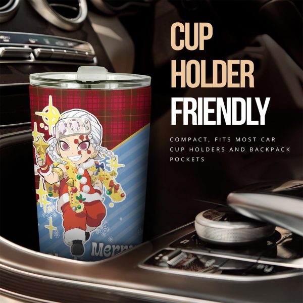 demon slayer car accessories anime car tumblers cup tengen uzui christmas ar3f8