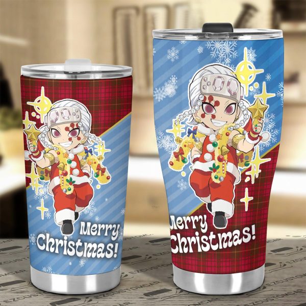 demon slayer car accessories anime car tumblers cup tengen uzui christmas h0wlb