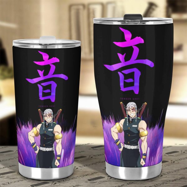 demon slayer car accessories anime car tumblers cup tengen uzui x symbol 8qjjh